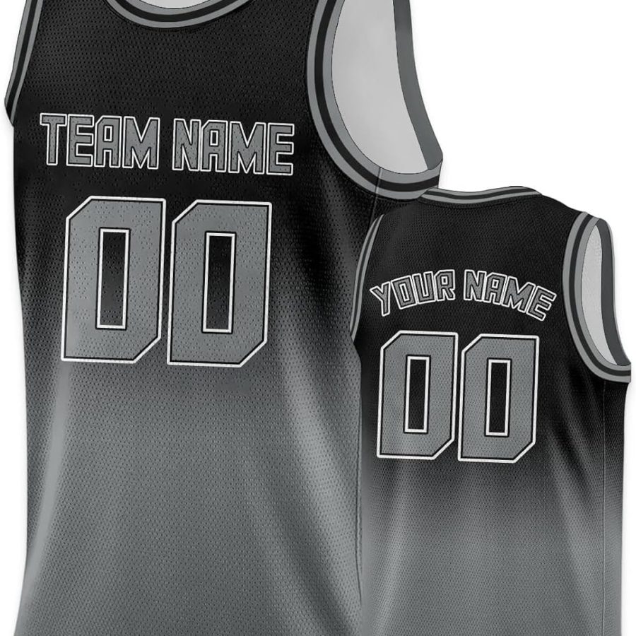 Custom Basketball Jersey for Men Boy Personalized Any Name Number Hip Hop Clothing Team Uniforms Mesh Gradient Sports Shirts