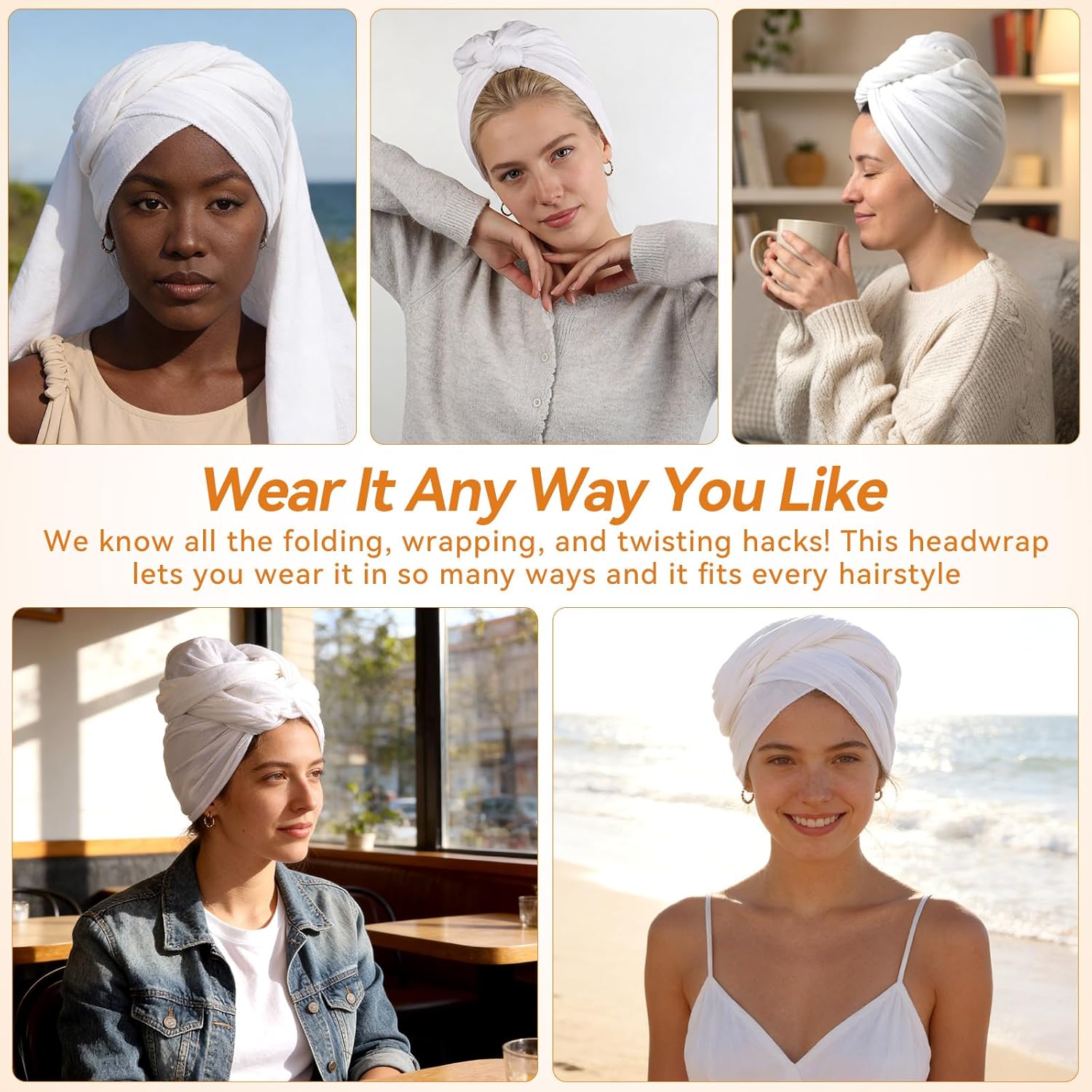 Hijab Scarf Non-see-through Jersey Maxi Hijab Soft Head Scarf Wrap for Ladies - Image 7