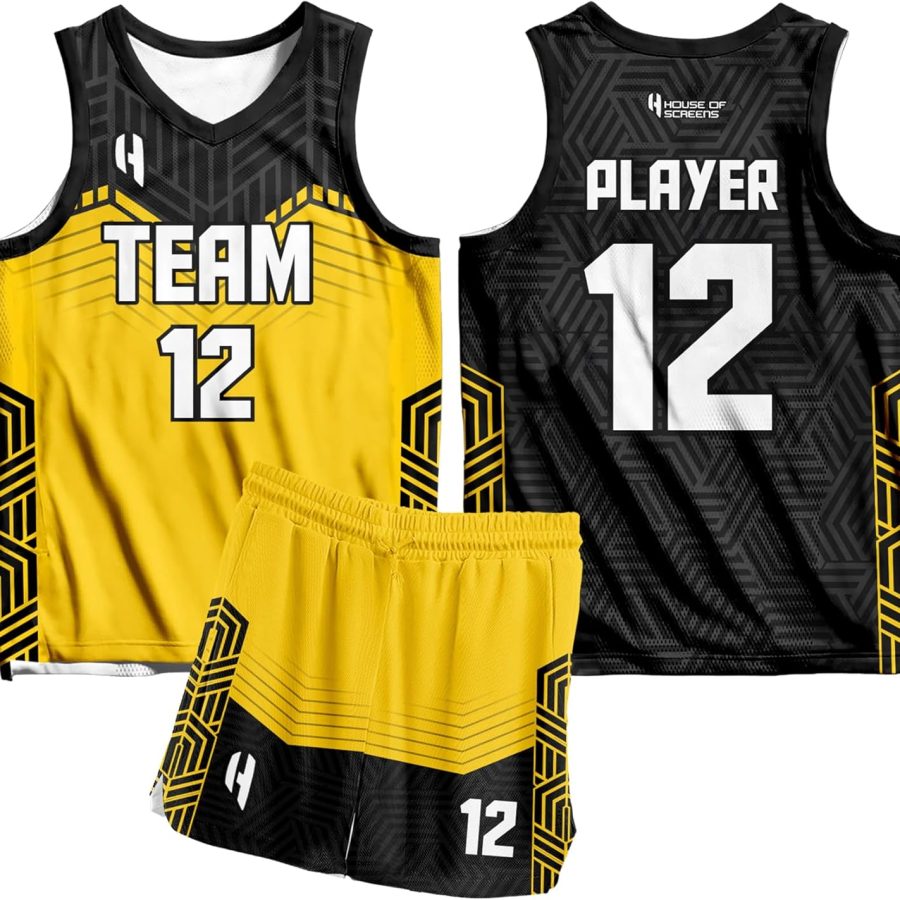 Custom Premium Quality Personalized Basketball Jersey, Basketball Short, Basketball Uniform for Toddler, Youth, Men and Ladies, Custom Name, Number, Logo for All Ages and Occasions, HX377BS