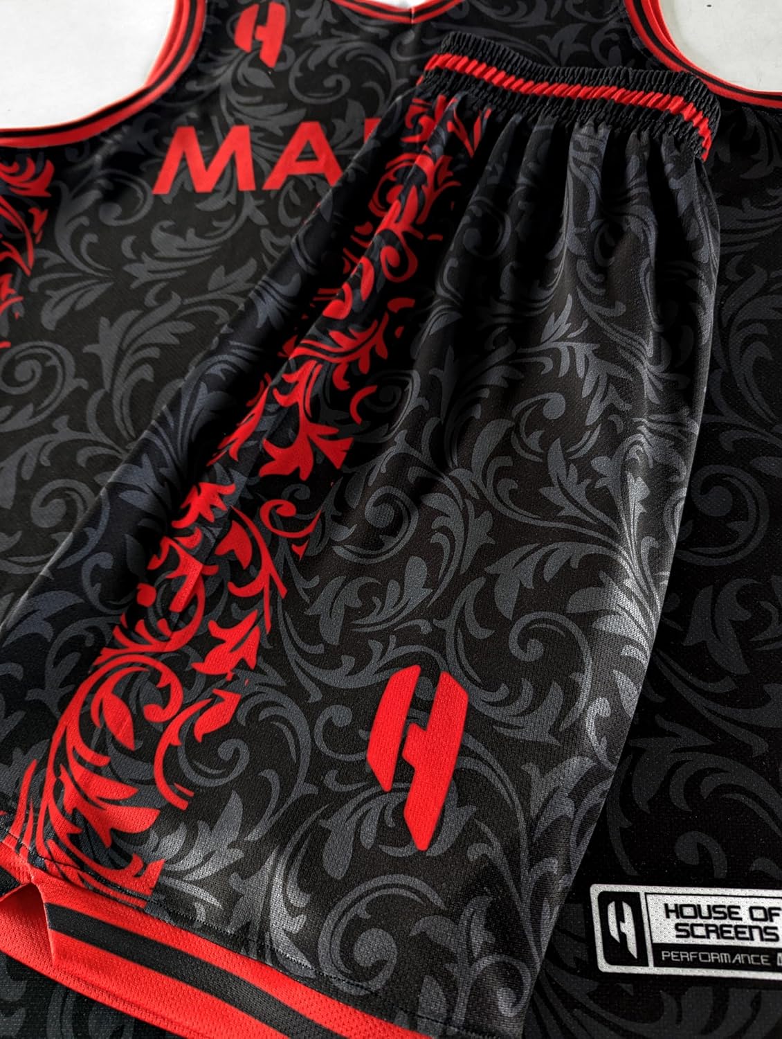 Custom Premium Quality Personalized Basketball Jersey, Basketball Short, Basketball Uniform for Toddler, Youth, Men and Ladies, Custom Name, Number, Logo for All Ages and Occasions, HX355BS - Image 5